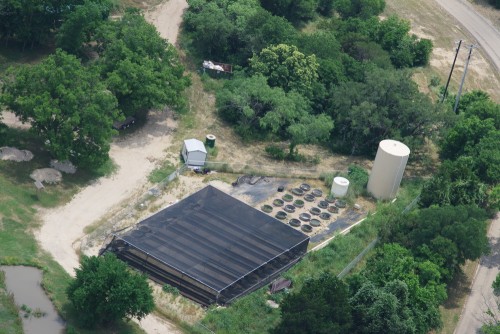 Aerial view of the BEAR facility